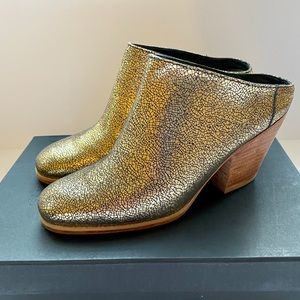 Brand New Rachel Comey Mars Mule Gold US Size 7